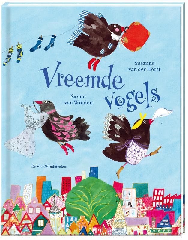 Vreemde vogels 9789051168716 Suzanne van der Horst, Boeken, Kinderboeken | Kleuters, Zo goed als nieuw, Verzenden