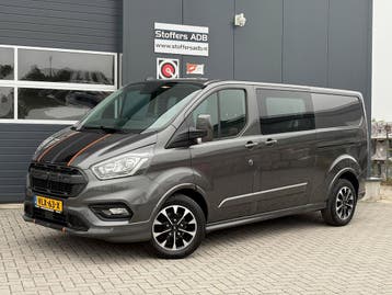 Ford Transit Custom 320 2.0 TDCI 185pk L2H1 Sport DC | L+R S, Automaat, Gebruikt, Leder, Diesel