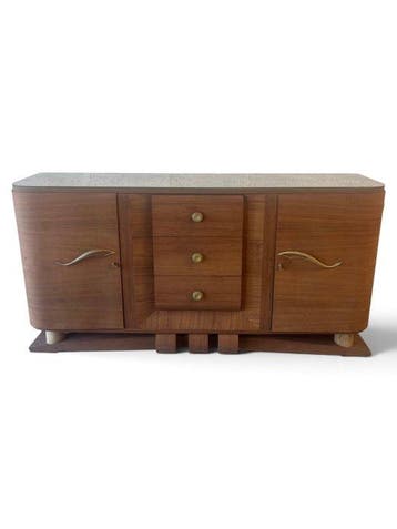 Dressoir - Hout - buffet enfilade 1930-1940, Antiek en Kunst, Kunst | Designobjecten