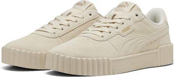 PUMA Carina 3.0 SD Dames Sneakers - Alpine Snow-PUMA Gold Ma, Verzenden, Nieuw
