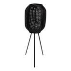 Macy lantaarn op voet ø32x88cm - zwart, Ophalen of Verzenden, Nieuw, Zwart