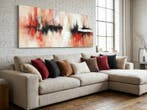 Monika Spiewak - Abstract - Oil Painting Stretched On The, Antiek en Kunst