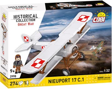 COBI 2998 Nieuport 17C.1 Poland (Leger bouwsets), Verzenden, Nieuw