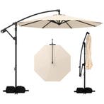 LIVSK Parasol 300 cm - Geventileerde Kap - 360° Draaibaar -, Verzenden, Nieuw