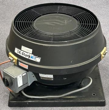 Goede gebruikte Stork VDA250/6D dakventilator met, Doe-het-zelf en Verbouw, Ventilatie en Afzuiging, Ophalen of Verzenden, Nieuw