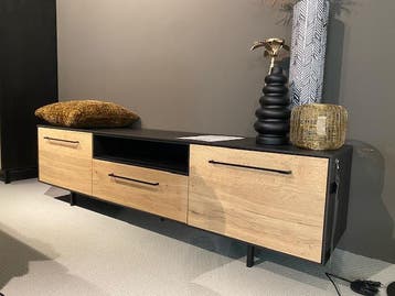 Larente TV- dressoir, Ophalen, 150 tot 200 cm, Nieuw, Minder dan 100 cm