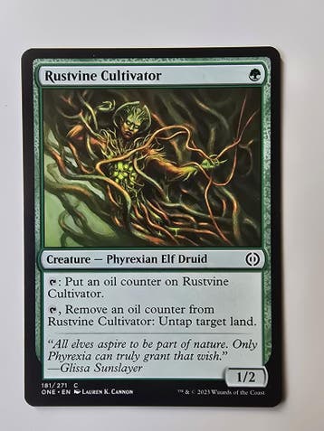 RUSTVINE CULTIVATOR (ONE) (181/271 C) (MTG) (TRADING CARD), Verzenden, Gebruikt