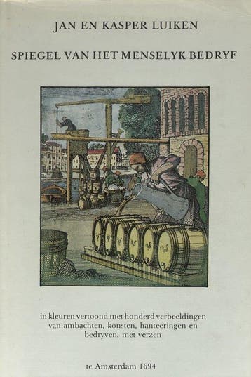 Spiegel van het menselijk bedrijf 9789022307205 Luyken, Verzenden, Gelezen, Luyken