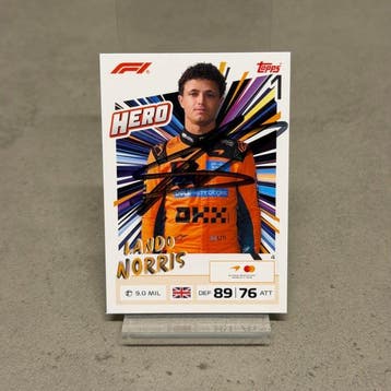 Mclaren - Topps 4 Hero Norris Signed Car - Lando Norris -, Nieuw