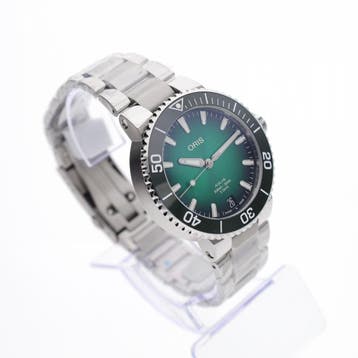 Oris Aquis Date 5-Days Cal. 400; Automatisch Heren Horloge, Overige merken, Polshorloge, Overige materialen, Ophalen of Verzenden
