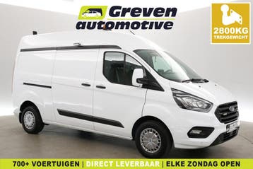 Ford Transit Custom 2.0 TDCI L2H2 | Airco | Camera | Cruise, Euro 6, Nieuw, Ford, Lease