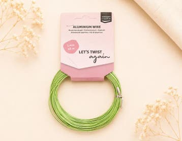 1 x Rol Vaessen Creative aluminiumdraad 1 mm x 10 m – min., Ophalen of Verzenden, Nieuw, Draad