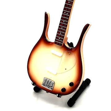 Miniatuur replica Danelectro basgitaar V De Angelis Maneskin, Ophalen of Verzenden, Nieuw, Pop, Beeldje of Miniatuur