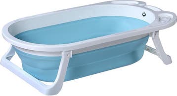 Titaniumbaby Opvouwbaar babybad Wave - Ocean Blue, Kinderen en Baby's, Badjes en Verzorging, Verzenden, Nieuw