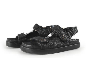 Sacha Sandalen in maat 40 Zwart, Verzenden, Zwart, Sandalen of Muiltjes, Zo goed als nieuw