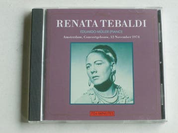 Renata Tebaldi - Recital Amsterdam Concertgebouw 1974, Ophalen of Verzenden, Zo goed als nieuw