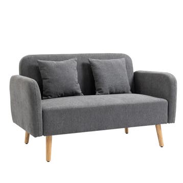 TRUUSK Loveseat Dubbelbank - Met Kussen - Verstelbare Voeten, Huis en Inrichting, Verzenden, Nieuw