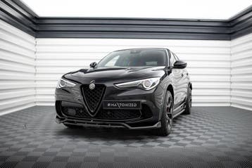 Front Splitter Alfa Romeo Stelvio Quadrifoglio Mk1, Verzenden