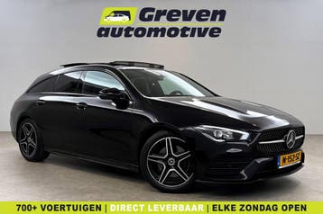 Mercedes-Benz CLA 200 AMG  Pano  Sfeer  Virtual  Camera, Auto's, Mercedes-Benz, Automaat, Zwart, Nieuw, Te koop