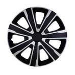 Wieldoppen  Tenzo 16-inch zilver/zwart, Auto diversen, Wieldoppen, Verzenden, Nieuw