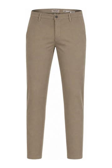 Replay Broek in maat W32 L34 Beige, Kleding | Heren, Verzenden, Zo goed als nieuw, Overige kleuren, Replay