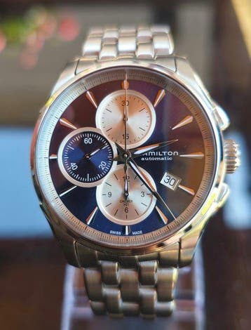 Hamilton - Jazzmaster Auto Chrono - H32596141 - Heren -, Nieuw