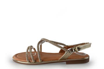 Graceland Sandalen Meisjes in maat 34 Goud, Verzenden, Schoenen, Zo goed als nieuw, Jongen of Meisje