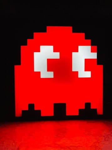 Pac-Man-spook - PYTHIA - Lichtbak - Plastic, Nieuw