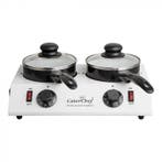 Chocolade warmer | 2 pans | 30° tot 80°C CaterChef, Zakelijke goederen, Horeca | Keukenapparatuur, Verzenden, Nieuw in verpakking
