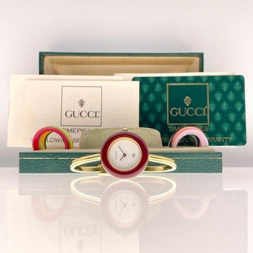 Gucci - Change Bezel - 1100-L - Dames - 1989, Nieuw