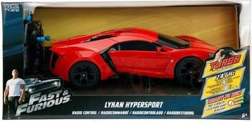 Jada Toys - Fast & Furious RC Lykan Hypersport 1:16, Ophalen of Verzenden, Zo goed als nieuw