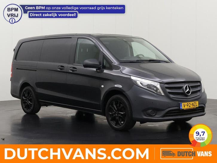 Mercedes-Benz Vito 116CDi Bestelbus 2021 L2 H1 Diesel, Auto's, Bestelauto's, Te koop, Automaat, BTW verrekenbaar, Diesel, Zwart