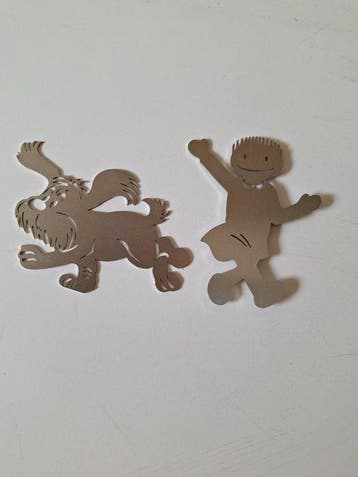 Vandersteen - 2 Metalen figuren - Suske en Wiske - 2026, Nieuw