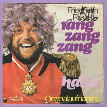 Friedhelm Riegel – Rang Zang Zang / Hallo (7-Vinyl-Single), Ophalen of Verzenden, Nieuw in verpakking