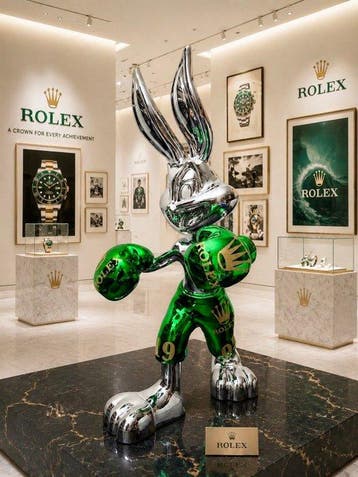 GF Exclusives - Rolex Boxing Bunny Artwork By: GF Exclusives