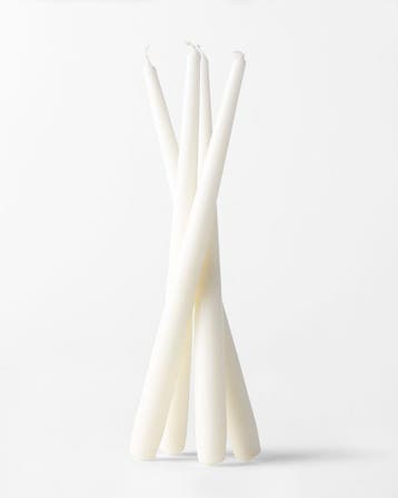 HEMA Dinerkaarsen 2x29cm gotisch ivoor - 4 stuks, Verzenden, Nieuw