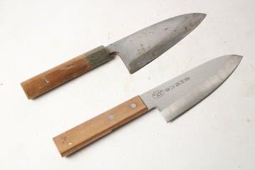 Keukenmes - Deba bch - Staal - Japan - Mes KATANA Deba