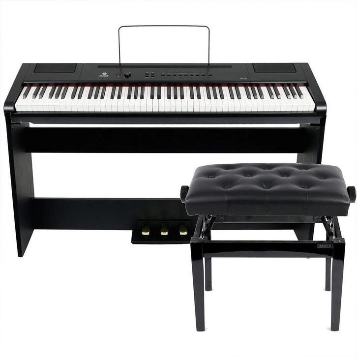 Fazley FSP-500-BK digitale piano zwart + onderstel +, Muziek en Instrumenten, Piano's, Verzenden