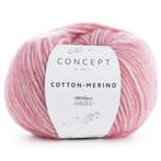 Katia Concept Cotton-Merino - 119 roze - Katoen/Merino Gar, Ophalen of Verzenden, Nieuw