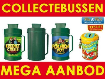 Collectebus - Fun collectebussen - Collectebus spaarpot, Verzenden, Nieuw