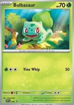 Bulbasaur svp046 Black Star Promo,s, Ophalen of Verzenden, Nieuw, Losse kaart, Foil