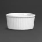 Ramekin Porselein Witte Bakjes 8 cm | 12 stuks, Verzenden