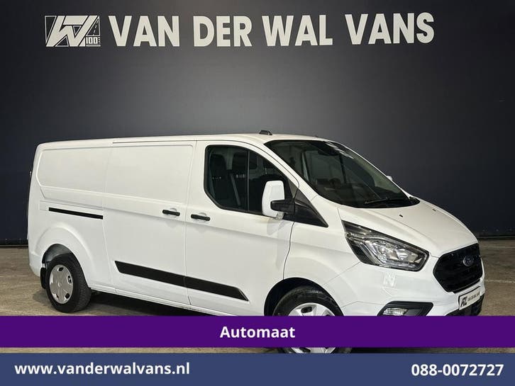 Ford Transit Custom | 2.0 TDCI 131pk Automaat L2H1 Euro6, Auto's, Bestelauto's, Dealer onderhouden, Te koop, Automaat, Diesel