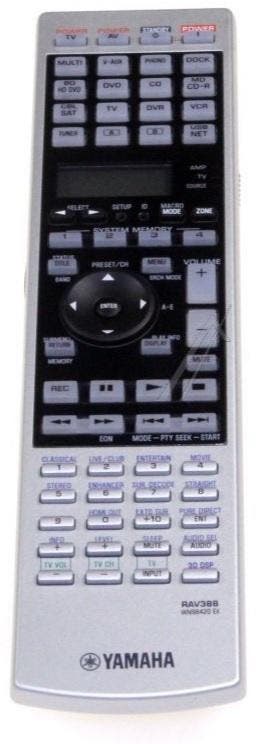 Afstandsbediening Yamaha rav388 wn98420, Ophalen of Verzenden, Nieuw, Origineel