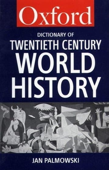 Dict 20C World Hist Opr:Ncs P - Jan Palmowski 9780192800169, Verzenden, Gelezen, Jan Palmowski