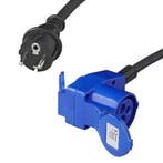 ProPlus Verloopkabel - 150 cm - Schuko naar haakse CEE -..., Ophalen of Verzenden, Nieuw