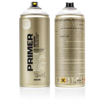 Montana Montana plastic primer 400 ml, t2000, spuitbus, Verzenden, Nieuw