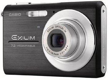 Casio Exilim EX-Z75 Digitale Compact Camera - Zwart (In doos, Verzenden, Zo goed als nieuw