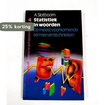 STATIS.IN WOORDEN - SLOTBOOM 9789001799564, Verzenden, Gelezen, SLOTBOOM