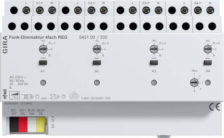 Gira ENet Dimactor Bus Systeem - 543100, Doe-het-zelf en Verbouw, Elektra en Kabels, Overige typen, Nieuw, Verzenden